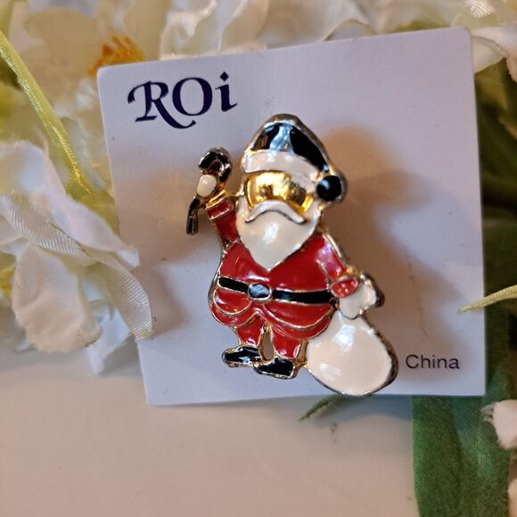 Vintage Santa Clause Pin - Picture 5 of 7